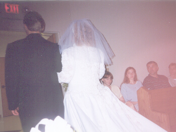 Rhonda & Steve Walking Down the Aisle