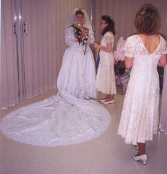 Rhonda & Matron of Honor Vicky & Bridesmaid Melissa