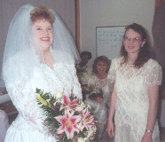 Rhonda with Matron of Honor Vicky